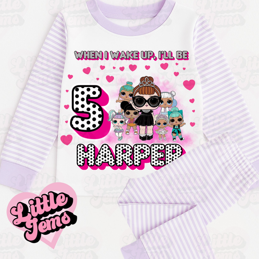LOL Birthday Pjs