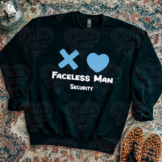 Faceless Man Sweat