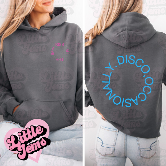 Kiss disco hoodie