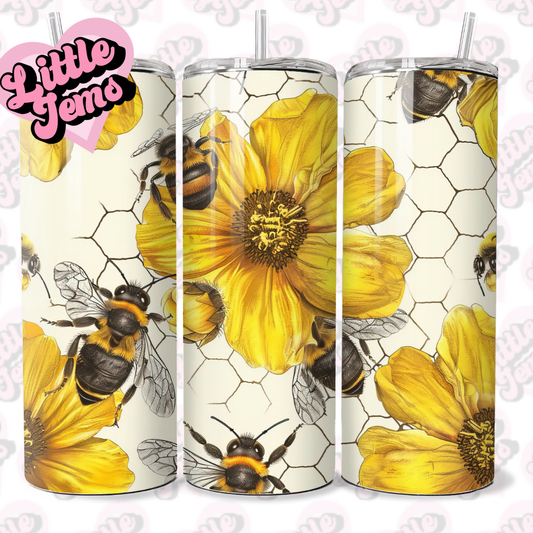 Bee flower Tumbler