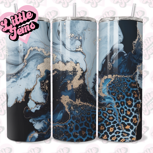 Blue pattern Tumbler