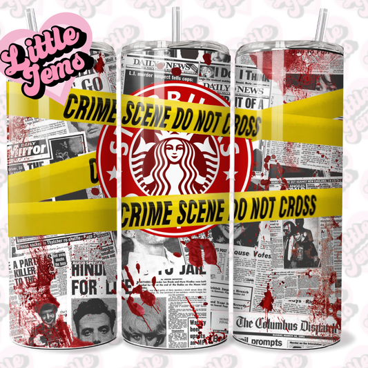 Crime StarBs Tumbler