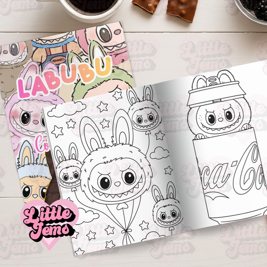 Little monster Colouring book